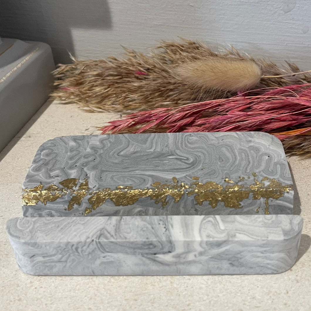 Grey Marble and Gold Foil Set