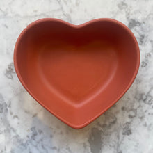 Load image into Gallery viewer, Red Brown Heart Dish
